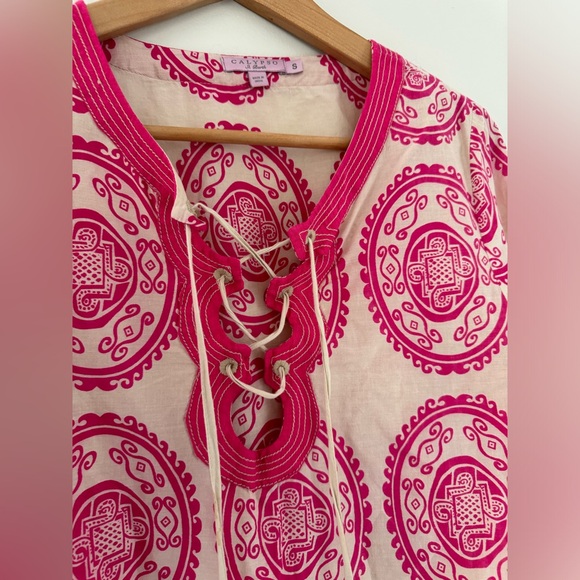 Calypso St. Barth Tunic Blouse - Picture 4 of 11